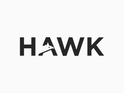 HAWK LOGO DESIGN by R A H A J O E | Dribbble      Simple Hawk Logotype. Hawk Logo Design, Holden Logo, Hawk Design, Logo Folio, Hawk Logo, Logo H, Hawk Bird, Negative Space Logos, Clever Logo