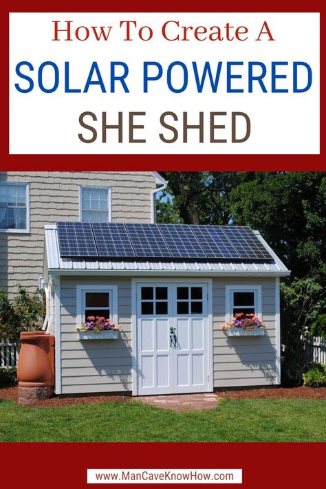 She Shed On A Budget, Sheds Turned Into Homes, She Shed Craft Room, Shed Homes Ideas, Diy She Shed, She Shed Plans, Shed Man Cave, Office Shed, Shed Office