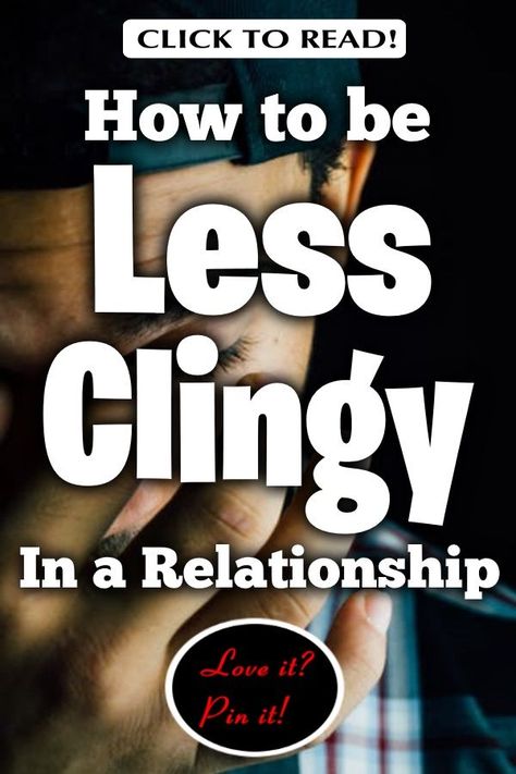 How to be Less Clingy in a Relationship. No one likes being in a relationship that is smothering. If you are with a clingy guy or girl, understand that the root of the insecurities has nothing to do with you. Communicate your needs, understand their love language & help them to feel more secure in the relationship. Clingy people, on the other hand, need to give the benefit of the doubt & not read into things. Let’s review the best ways to make a relationship with a clingy person thrive & grow. Clingy People, Single Advice, Clingy Girlfriend, Communication In Marriage, Communication Tips, Relationship Boundaries, Relationship Posts, Saving A Marriage, Save My Marriage