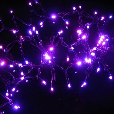 Connectable LED String Lights Led Light Decoration, Purple String Lights, Purple Comfort, Violet Aesthetic, Purple Vibe, Light Decoration, Rope Lights, Neon Aesthetic, Neon Wallpaper