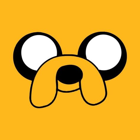 Jake The Dog Painting, Jake Icon Adventure Time, Jake The Dog Pfp, Adventure Time Faces, Jake Cartoon, Adventure Time Icon, Jake Dog, Adventure Time Jake The Dog, Adventure Time Birthday Party