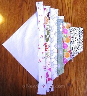 Diy Sy, Crumb Quilt, String Quilt, Scrappy Quilt Patterns, String Quilts, Scrap Quilt Patterns, Quilt Block Tutorial, Strip Quilts, Scrappy Quilt