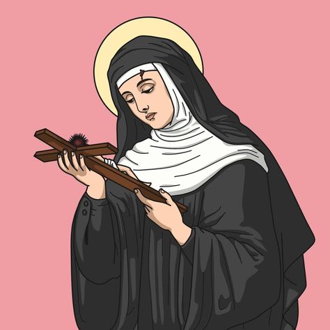 St Faustina Kowalska, Catholic Orders, St Rita Of Cascia, St Rose Of Lima, St. Rita, Faustina Kowalska, St Faustina, Beach Art Painting, Catholic Pictures