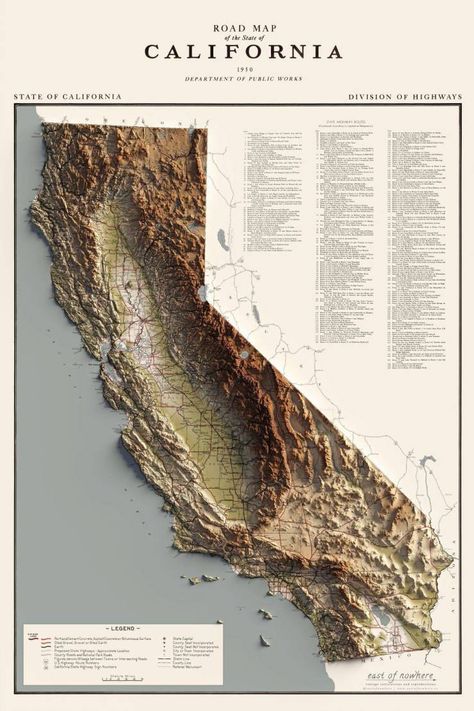 World Geography Map, Topography Map, طابع بريدي, Geography Map, Map Vintage, California Map, World Geography, Relief Map, Old Maps