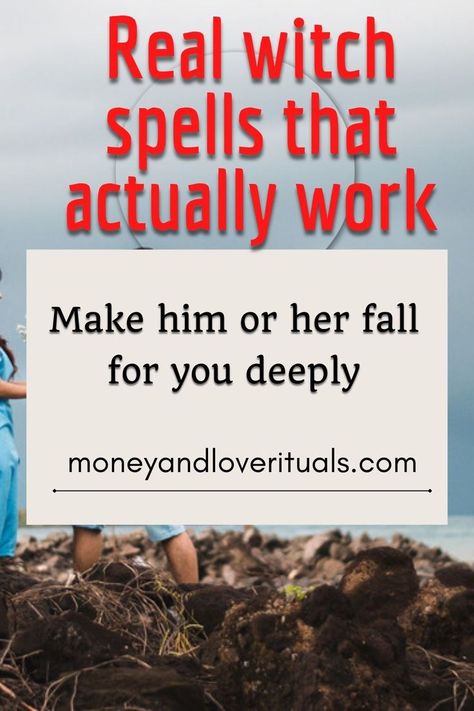 Real witch spells that actually work, Make him or her fall for you deeply, Real Spells, Spells That Actually Work, Witch Spells, Real Witches, Deeply In Love, Witch Spell, He Loves Me, Love Deeply, Fall For You