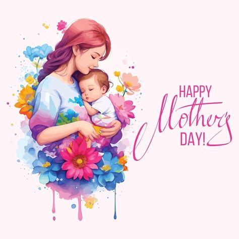 Mothers Day Vector, Happy Mothers Day Images, Happy Mothers Day Wishes, Mothers Day Images, Mothers Day Poster, Mother Day Wishes, Happy Birthday Wishes Quotes, Shiva Pics, Birthday Wishes Quotes