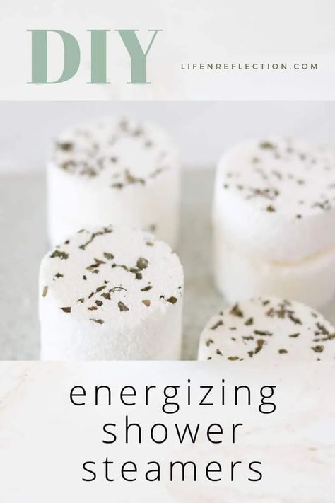 How To Make Shower Steamers Energizing Diy Vicks Vapor Rub, Vapor Rub Shower Melts, Diy Vicks, Diy Shower Melts, Vicks Shower, Shower Steamers Diy, Wellness Skincare, Shower Aromatherapy, Shower Fizzies