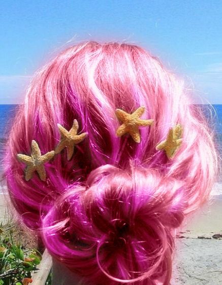 Pink Hair Mermaid, Mermaid Hair Extensions, Mermaid Pink, Pink Mermaid, Hair Color Pink, Pastel Hair, Creative Hairstyles, Mermaid Hair, Rainbow Hair