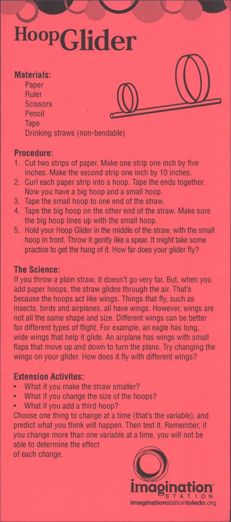 WK 7 Join us for this Tuesday program and make a hoop glider. Hoop Glider, Steam Ideas, Kids Book Club, Paper Airplanes, Kids Book, Kids' Book, After School, School Projects, Art Lessons