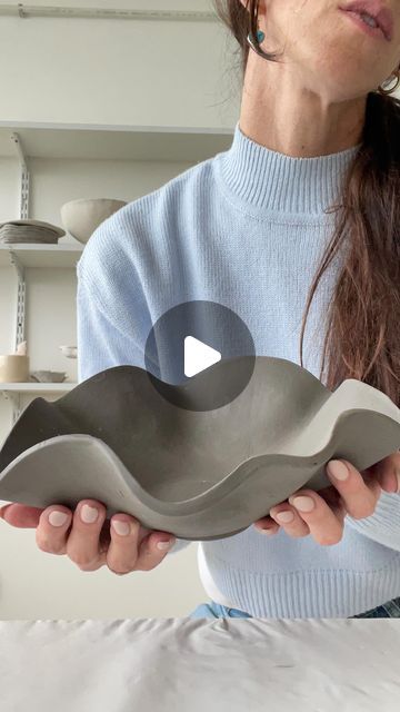 Ceramics Art Ideas, Pintura Ceramica Ideas, Ceramica Gres Ideas, Arcilla Ideas, Bowl Clay, Ideas Ceramica, Pottery Diy, Ceramica Ideas, Ceramics Pottery Bowls