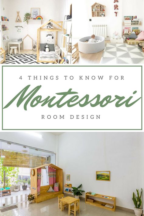 Forest Montessori Room, Montessori Room Design, Montessori Bedroom Layout, Small Montessori Playroom, Montisorri Playroom Ideas Baby, Montessori Bedroom 1 Year, Montessori Room Toddler, Montessori Small Space, Montessori Nursery Infant Room