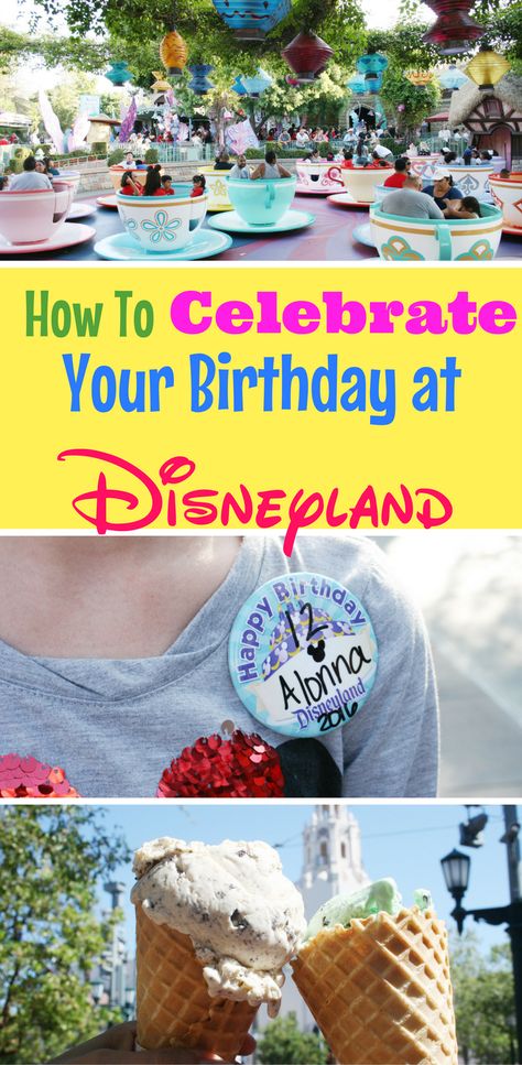 Birthday At Disneyland, Tradition Ideas, Disney Parties, Disneyland Travel, Disney Activities, Disneyland Birthday, Disney Lifestyle, Disney California Adventure Park, Disney Board