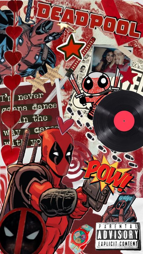 Deadpool Yayaya <3 #fyp #shufflefyp #deadpool #marvel #red #love #wadewilson Deadpool Wallpaper Iphone, Cute Deadpool, Deadpool Y Spiderman, Deadpool Artwork, Kaws Iphone Wallpaper, Marvel Phone Wallpaper, Cute Backgrounds For Iphone, Deadpool Art, Deadpool Marvel