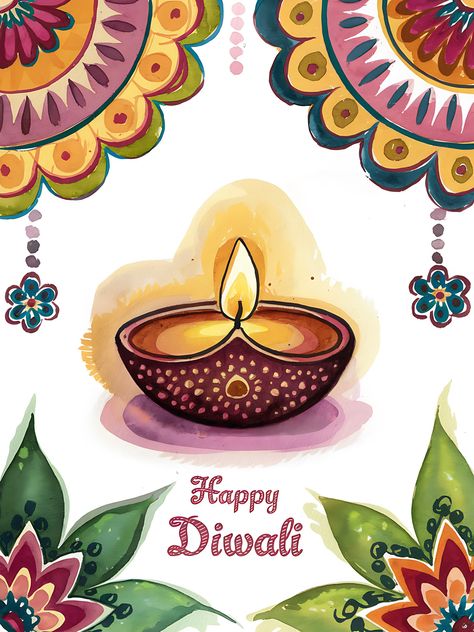 Diwali Cards Design, Diwali Greeting Cards Design, Deepavali Greetings Cards, Cartoons Rangoli Design, Cartoons Rangoli, Hindu Festival Of Lights, Happy Diwali Wishes Images, Diwali Card, Diwali Greeting