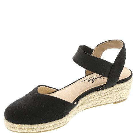 PRICES MAY VARY. Womens wdge espadrilles feature Soft System comfort package provides all-day support, flex, and cushioning Get next-level comfort with Velocity 2.0, featuring luxe linings, superior cushioning, and a premium insole with shock absorption & pressure distribution Women's espadrille wedges with traction sole provides you with extra stability Just Right Height 1.75 inch espadrille wedge heel Fabric upper with soft stretch gore strap at the ankle Wedge Espadrilles, Sandal Platform, Espadrille Wedge, Espadrille Sandals, Kids Luggage, Outdoor Woman, Espadrilles Wedges, Platform Wedges, Wedge Heels