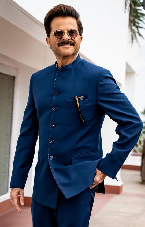 Anil Kapoor Kapoor Family, Anil Kapoor, Dark Comedy, Stylish Mens Outfits, Bollywood Actors, Saree Designs, Saree, Actors, Mens Outfits