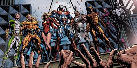 Dark Avengers, Marvel Avengers Comics, America Chavez, Avengers Team, Marvel Cartoons, Avengers Characters, Avengers Comics, Avengers Wallpaper, Marvel Avengers Funny