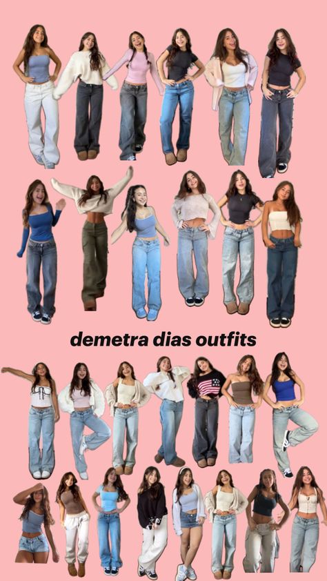 #fyp #jeans #dias #viral #tiktok #pinterest #fashion #outfits Outfit Inspo Casual, Casual Preppy Outfits, Trendy Outfits For Teens, Viral Tiktok, Cute Outfits For School, Cute Preppy Outfits, Easy Trendy Outfits, Pinterest Fashion, Simple Trendy Outfits