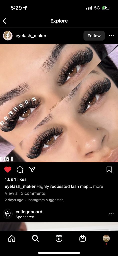 16 Lash Extensions, Medium Length Volume Lash Extensions, Mega Volume Lash Extensions Spikes, 22 Mm Lash Extensions, Lash Extensions Styles Full, Almond Eyes Lash Extensions Map, Volume Lashes With Mapping, Eyelash Extensions Sizes, Volume Whispy Cat Eye Lash Extensions