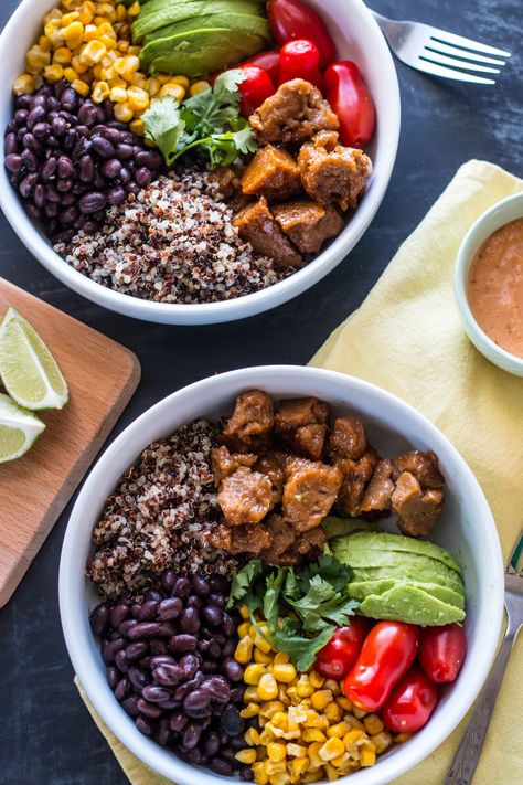 Healthy Burrito, Buddha Bowls Recipe, Southwest Region, Power Bowls, Buddha Bowls, Healthy Bowls, Savoury Recipes, Vegan Bowls, Burrito Bowl