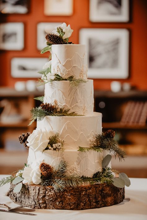 Rossland Bc, Mountain Wedding Cake, Apre Ski, Ski Wedding, Christmas Wedding Cakes, Minimalist Cake, Winter Wedding Table, Wedding Minimalist, Rustic Winter Wedding