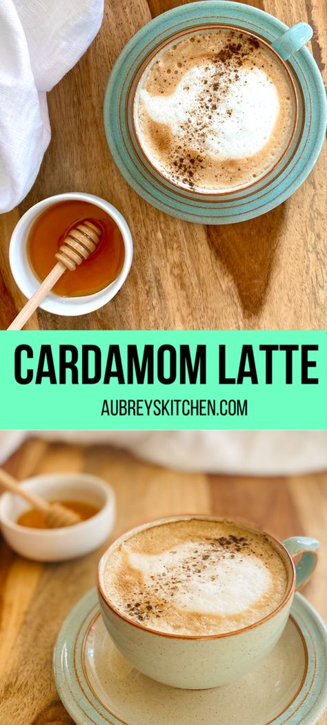 Cardamom Latte, Cardamom Coffee, Cardamom Recipe, Coffee Recipes Hot, Homemade Latte, Cafe Mocha, Sangria Recipes, Spiced Coffee, Coffee Drink Recipes