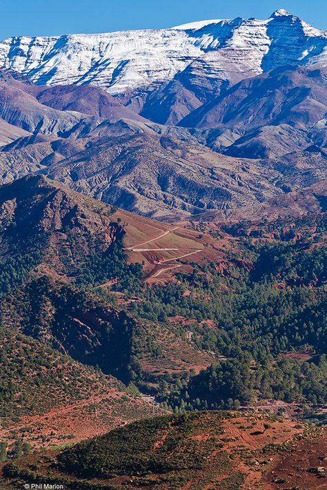 Destination Unknown, Atlas Mountains Morocco, Earth Pictures, Visit Morocco, Morocco Travel, Mountain Road, Atlas Mountains, Ancient Cities, North Africa