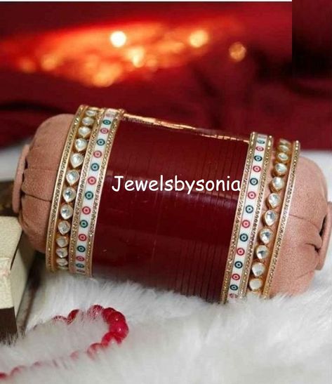 Traditional Bridal chura. punjabi traditional chuda. wedding bangles, Diamante Designer Seep Chura, Punjabi Choora, Diamond Chuda Set Punjabi Chura, Wedding Dotted Chuda For 2 Hands, Daily Wear Choora, Chura Bangle Set, Wedding Bangles, Indian Traditional Sikh Bride Chuda Indian Bridal Chura, Chura Bangles, Red Punjabi Chooda, Maroon Bride Choora, Designer Chura, Indian Punjabi Chura, Gold Kundan Chura, Sikh Chura, Wedding Chura, Traditional Chuda, Bangle Chura Set, Bridal Chura, Red Choora, Sto Kaleere Punjabi Traditional, Chooda Designs, Wedding Chura, Cz Bangles, Sikh Bride, Wedding Bangles, Bridal Jewellery Inspiration, Bridal Chura, Bridal Henna Designs