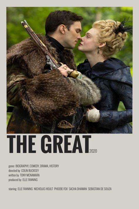 The Great Season 3, The Great Hulu, The Great Poster, The Great Tv Show, The Great Series, The Great Show, Best Historical Fiction, Nicholas Hoult, Catherine The Great