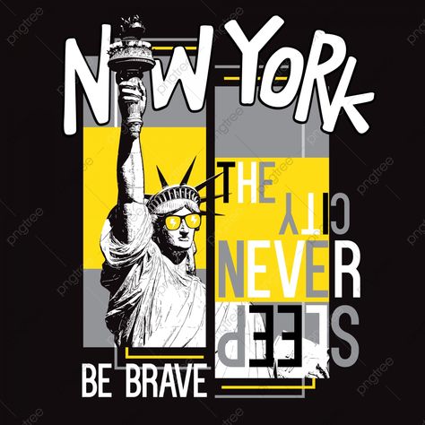 Statue Of Liberty New York, T-shirt Design Illustration, Liberty New York, Design Dragon, T-shirt Print Design, T Shirt Logo Design, New York T Shirt, Design Jersey, Shirt Logo Design