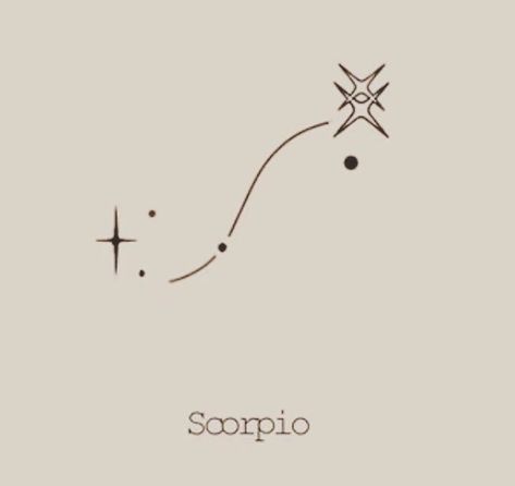 Scorpio Star Sign Tattoo Design, Scorpio Constilation Tattoo, Scorpio Star Tattoo, Scorpio Constellation Tattoo Minimalist, Minimalist Scorpio Tattoo, Scorpion Tattoo Feminine Scorpio, Scorpio Hand Tattoo, Scorpio Star Constellation Tattoo, Scorpio Chain