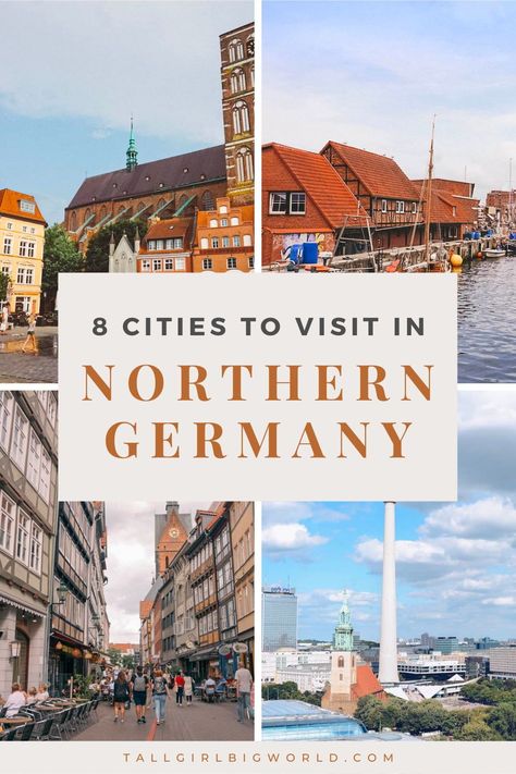 From a local's perspective, here are 8 cities in Northern Germany you need to visit! Northern Germany cities | Northern Germany towns | where to visit in Northern Germany | where to visit in Germany | places to visit in Northern Germany | places to visit in Germany | Northern Germany travel destinations | Germany travel destinations | Northern Germany travel tips | Germany travel tips | Germany travel guide | #NorthernGermany #Germany Northern Germany Travel, Germany Cities, Germany Places, Germany In Winter, Traveling Board, Germany Holiday, Places To Visit In Germany, Travel Denmark, North Germany