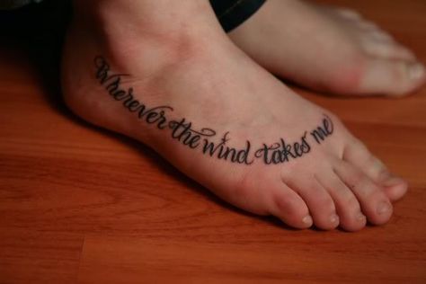 54 Amazing Foot Tattoo Design Ideas And Their Meanings! Tattoo Writing Styles, Rose Tattoo Black, Foot Tattoo Quotes, Guys Quotes, Wörter Tattoos, Tattoo Script Fonts, See Tattoo, Tattoo Fonts Cursive, Foot Tattoos For Women