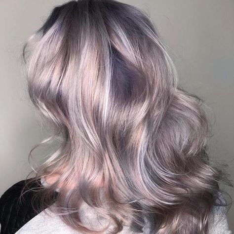 5 Luminous Blue-Gray Hair Ideas & Formulas | Wella Professionals Blue Gray Hair, Gray Hair Ideas, Color Trends 2023, Aging Hair Color, Partial Balayage, Blue Grey Hair, Easy Hair Ideas, Gray Balayage, Hair Contouring