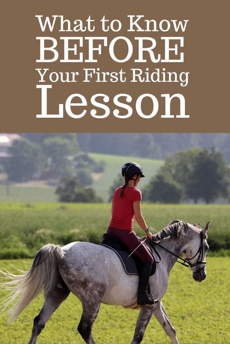 Thinking about starting horseback riding lessons? Here’s everything you need to know BEFORE your first lesson. #HorsebackRiding #HorseTips #HorseOwner English Horseback Riding, Horseback Riding Lessons, Horse Lessons, Equestrian Helmets, Equestrian Helmet, Types Of Horses, Riding Lessons, Horse Tips, English Riding