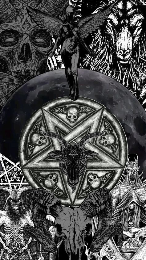 Satanic Background, Satanic Wallpaper Iphone, Dark Gothic Aesthetic Wallpaper, Dark Satanic Art, Emo Dark Aesthetic, Pentagram Aesthetic, Satanism Aesthetic, Black Metal Wallpaper, Satanic Pfp