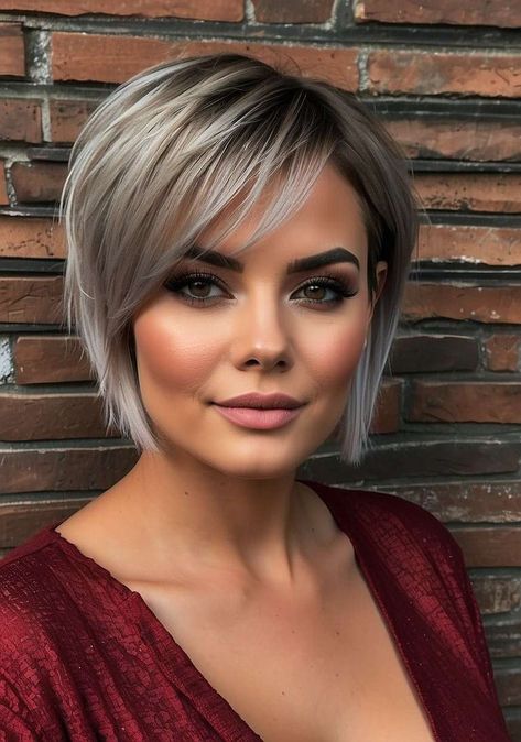 Hair Cut Trends, Chic Bob, Style Short Hair, Short Hair Cut, Choppy Bob Haircuts, Chic Short Hair, Fall Hair Cuts, Choppy Bob, Choppy Bob Hairstyles