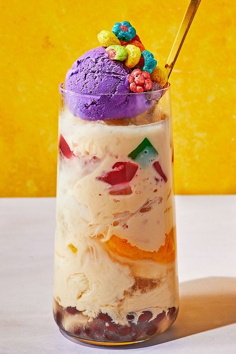 Kugelis Recipe, Filipino Ice Cream, Halo Halo Recipe, Filipino Food Recipe, Halo Halo Dessert, Dessert Filipino, Ube Ice Cream, Berry Cereal, Best Homemade Ice Cream