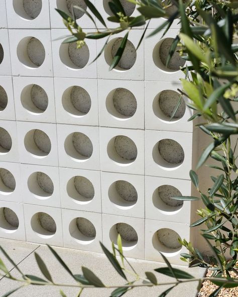 concrete collaborative (@concretecollaborative) • Instagram photos and videos Breeze Block Molds, Japandi Gym, Breeze Block Fence, Terrazzo Countertop, Scallop Tiles, Villa Landscape, Roster Beton, Concrete Collaborative, Bricks Wall