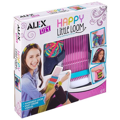 Let's weave unique designs with this kids handheld weaving loom device from Alex Toys' DIY craft collection.  Manufactured by Alex Toys. Alex Toys, Weaving For Kids, Weaving Tools, Toys Diy, Good Day Song, Craft Kits For Kids, Craft Set, Loom Weaving, Diy Toys