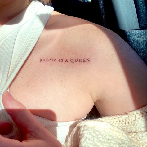 Taylor swift midnights tattoo
Karma is a Queen Turkish Writing Tattoo, Karma Inspired Tattoo, Karma Is A Queen Tattoo, Midnights Taylor Swift Tattoo Ideas, Taylor Swift Midnight Tattoo, Karma Tattoo Taylor Swift, Taylor Swift Tats, Tattoos For Women Taylor Swift, Queen Lyrics Tattoo