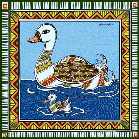 Madhubani Fauna -Animals & Birds Recreated in Madhubani on Behance Elephant Painting Canvas, Mithila Painting, Madhubani Art, Elephant Painting, Madhubani Painting, Fashion Designing, Indian Folk Art, Indian Art Paintings, Art Animals