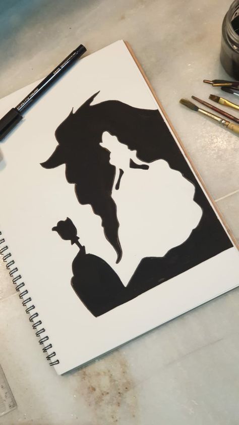 Beauty And Beast Painting, Beauty And The Beast Easy Drawings, Beauty And Beast Drawing, Beauty And The Beast Drawing Easy, Beauty And The Beast Drawing Sketches, Beauty And The Beast Paintings, Beauty And The Beast Drawings, Beauty And The Beast Painting, Senior Spots