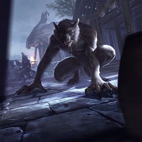 Skyrim Companions, Skyrim Werewolf, Elder Scrolls Legends, Skyrim Fanart, Skyrim Wallpaper, Werewolf Tattoo, Elder Scrolls Lore, Elder Scrolls Games, Skyrim Art