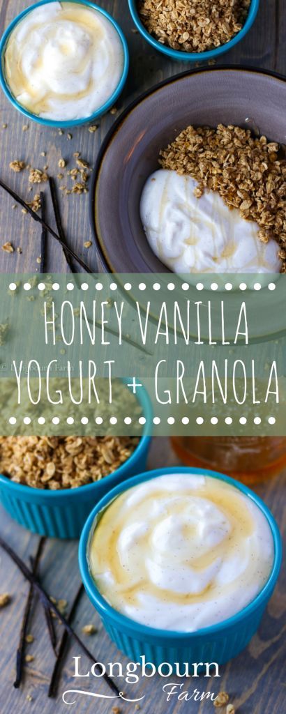 Recipe Using Plain Yogurt, Vanilla Yogurt Cake, Plain Yogurt Recipes, Vanilla Yogurt Recipes, Instant Pot Yogurt Recipe, Flavored Yogurt, Instant Pot Yogurt, Yogurt Granola, Vanilla Frozen Yogurt