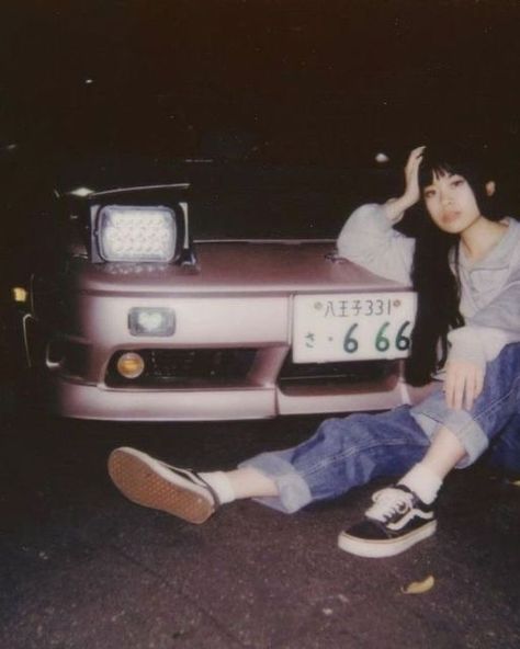 Car Girl Aesthetic, Car Girl, A Car, A Woman, Japan