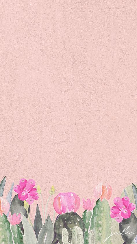 Cactus Background Wallpapers, Desktop Plants, Cactus Drawing, Flower Graphic Design, Plant Wallpaper, Flower Background Wallpaper, Watercolor Wallpaper, Smartphone Wallpaper, Art Wallpaper Iphone