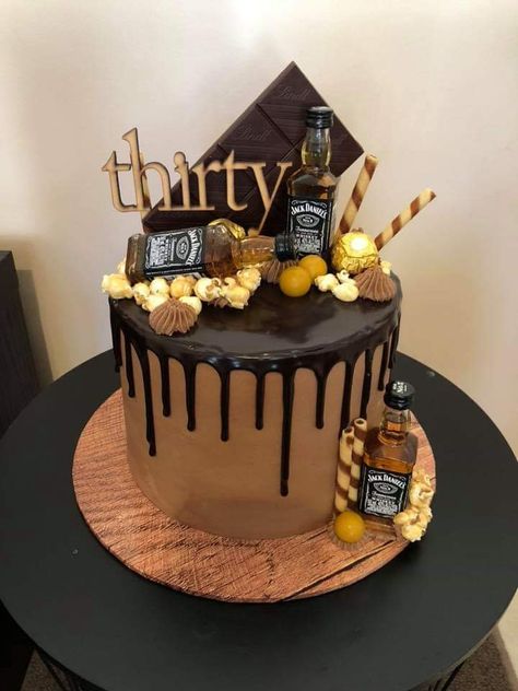 Whiskey Birthday Cake For Men, Whiskey Themed Birthday Cake, 30 Birthday Ideas For Men Cake, Dirty 30 Cake For Men, Dirty Thirty Cake For Men, 30th Bday Cake For Men, 30th Birthday Cake Men, Men’s 30th Birthday Cake, 30th Birthday Cake Ideas For Men