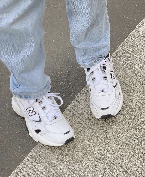 90s, denim, and vintage #NewBalance #Fashion #Shoes #NewBalanceShoes #Sneakers #Activewear #ShopTheLook Dad Shoes, Hype Shoes, Shoe Inspo, Aesthetic Shoes, Swag Shoes, Trendy Sneakers, Mode Streetwear, New Balance Shoes, Dream Shoes