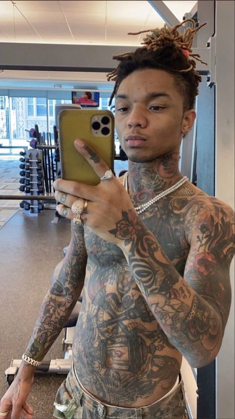 Forearm Tattoos For Guys, Tristan Thompson And Khloe, Lowkey Rapper, Swae Lee, Dread Hairstyles For Men, Rae Sremmurd, Light Skin Men, Nba Outfit